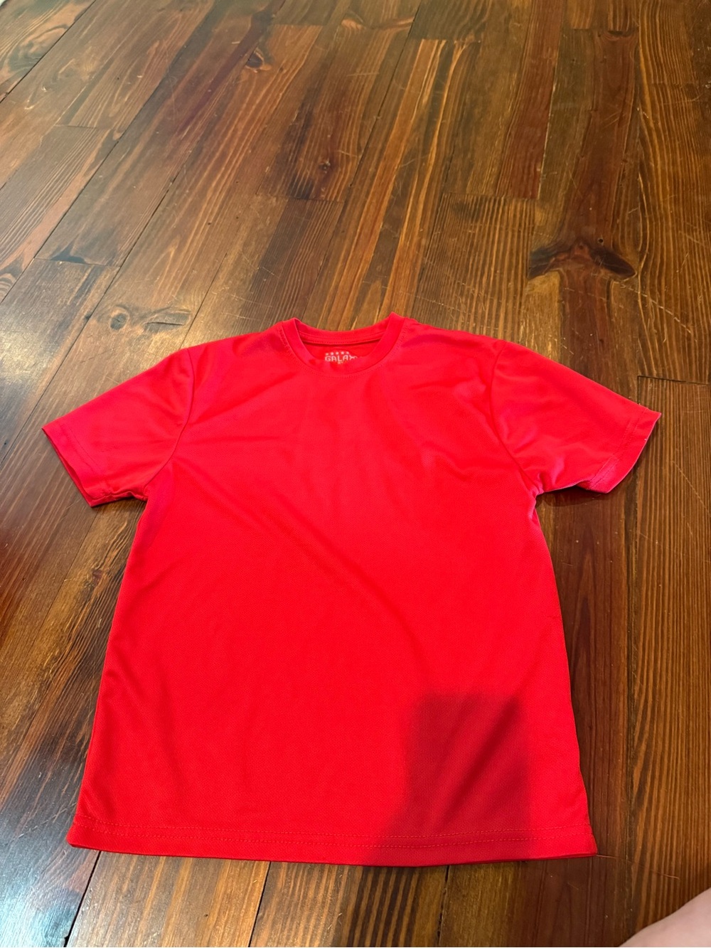 Kids Red athletic tshirt
